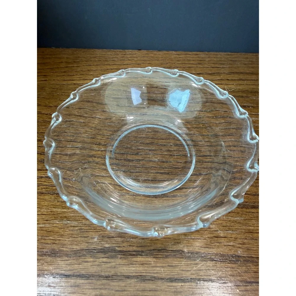 Fostoria Century Clear Pressed Glass 6
